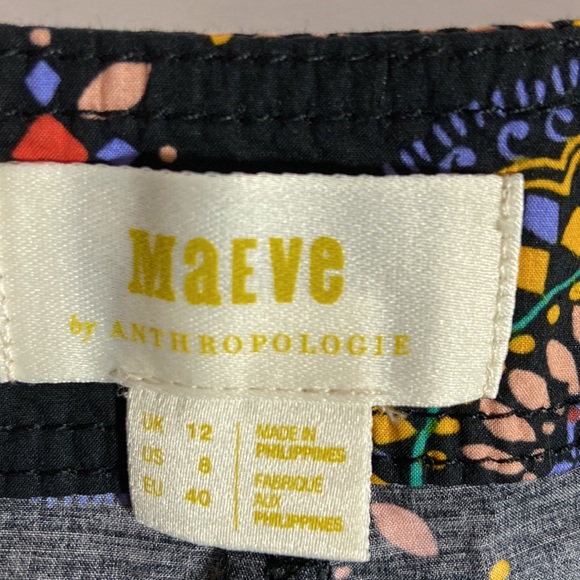 Anthropologie Maeve Abstract City Shorts - Picture 8 of 14